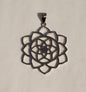 Sterling Silver Lotus Necklace