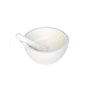 White Ceramic Mortar & Pestle