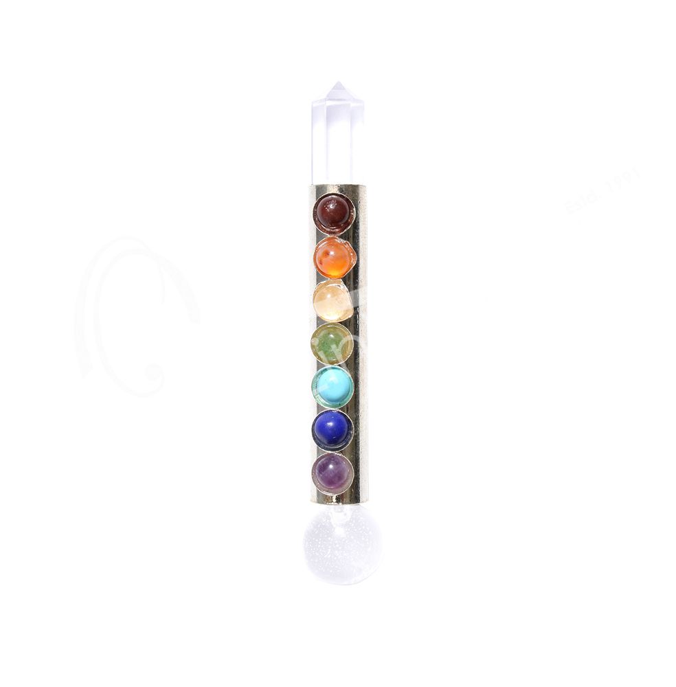 Heal Wand - 7 Chakra Silver