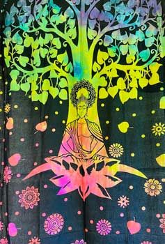 Buddha Tree Tapestry