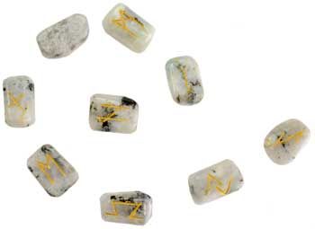 White RB Moonstone Rune