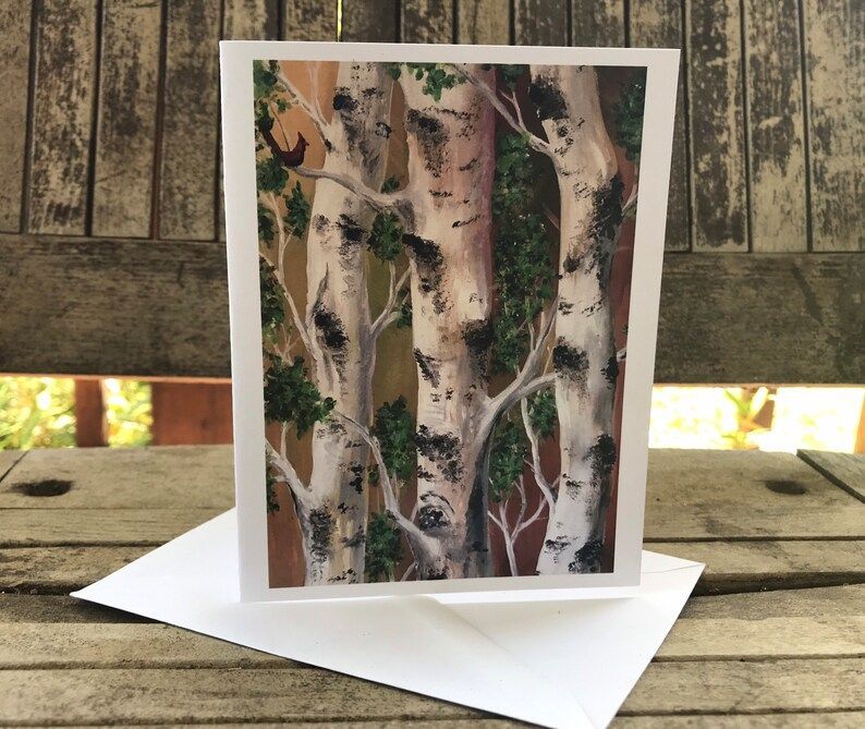 Greeting Card - Tony's Trees