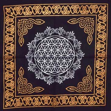 Flower of Life Altar Cloth