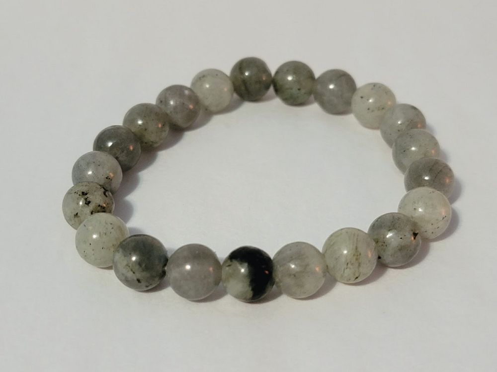 Labradorite & Larvikite Bracelet