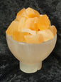Selenite Lamp - Bowl