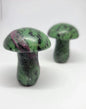 Gemstone Mushroom Carving (2" - 2.5")