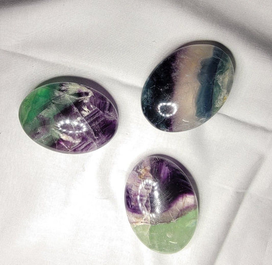 Fluorite Palm Stone