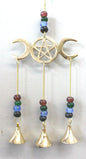 Triple Moon Brass Chime