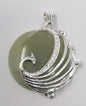 Aventurine Peacock Necklace