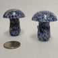 Gemstone Mushroom Carving (2" - 2.5")