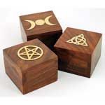 Brass Inlaid Box
