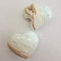 Caribbean Calcite Heart - Medium