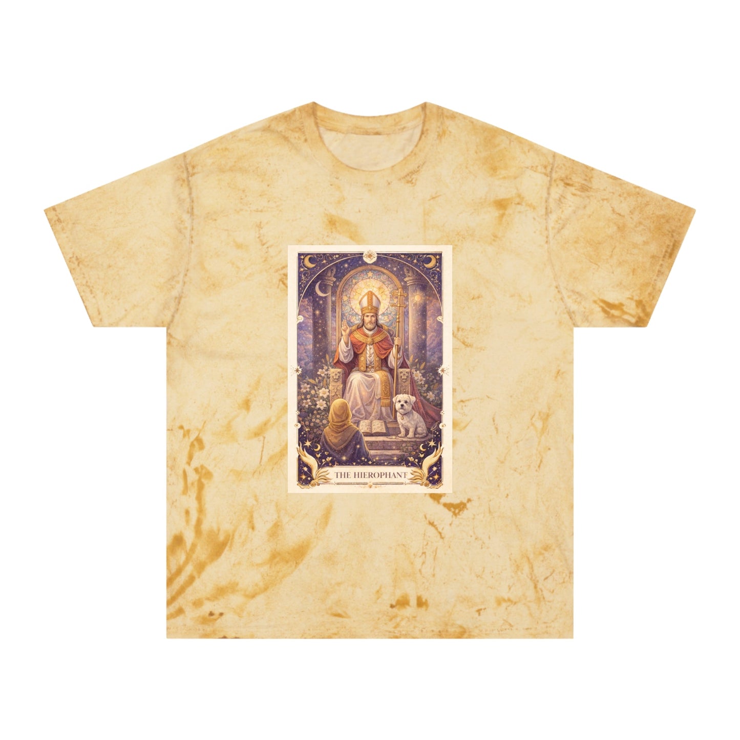 The Hierophant Tarot Color Blast Tee