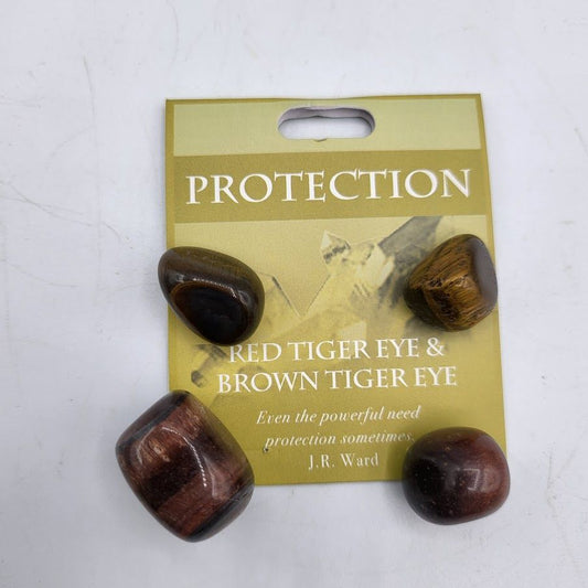 Protection - Red/Brown Tiger Ey
