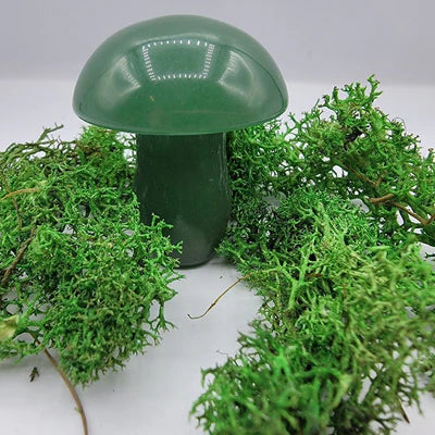 Gemstone Mushroom Carving (2" - 2.5")