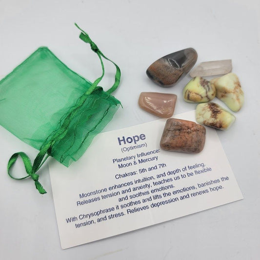 Hope Medicine Stone Pouch