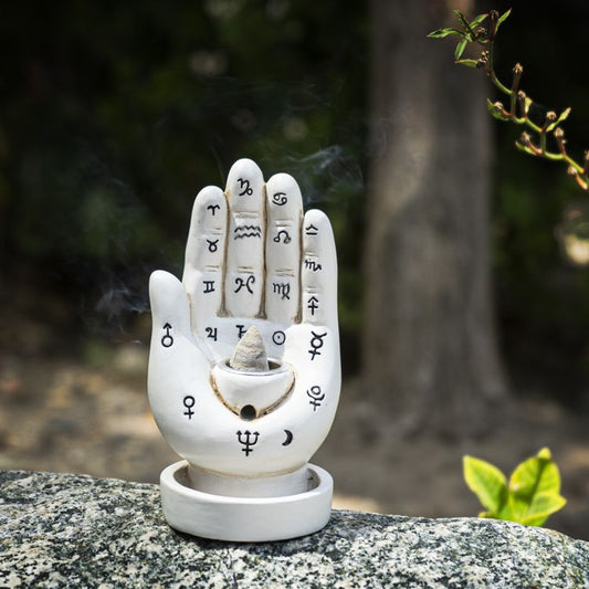 Palmistry Backflow Hand- White