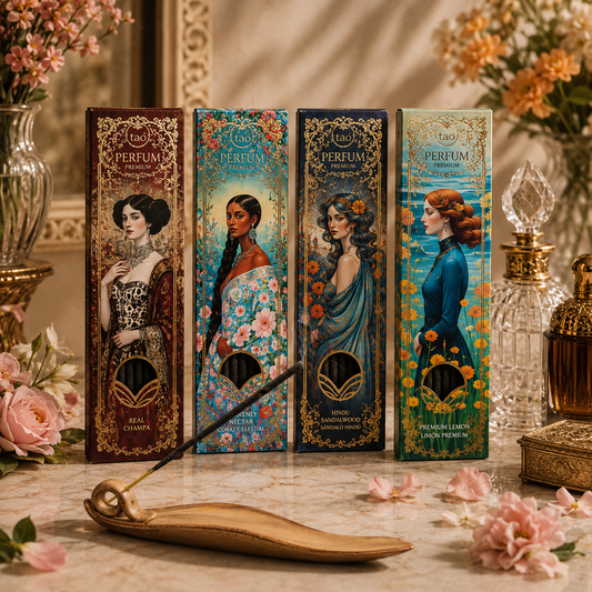 Tao Premium Incense Collection – 60-Minute Sticks, 4 Scents