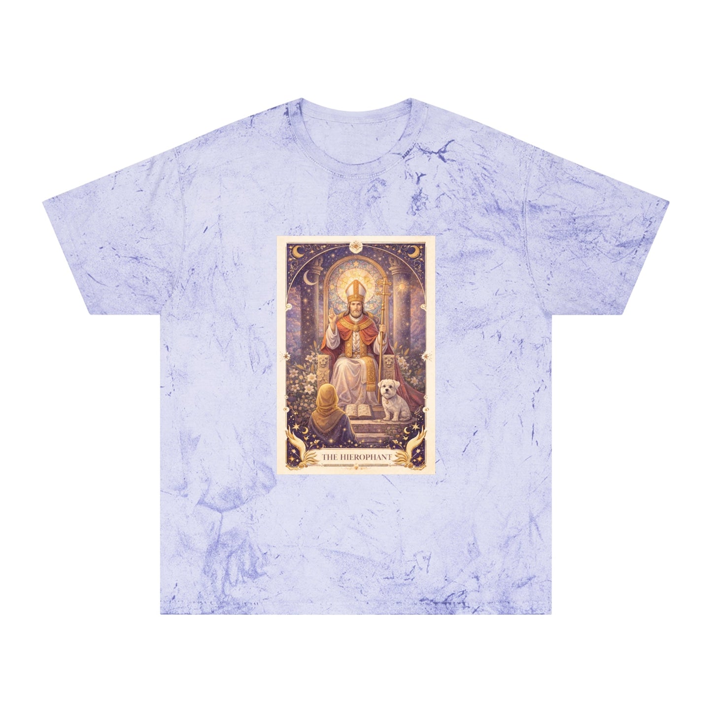 The Hierophant Tarot Color Blast Tee