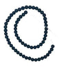 6mm Lava Beads 6pk