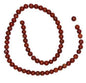 6mm Red Jasper Beads 6pk