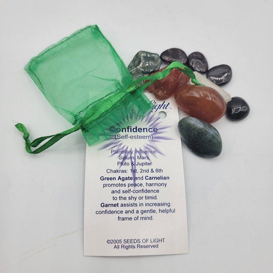 Confidence Medicine Stone Pouch