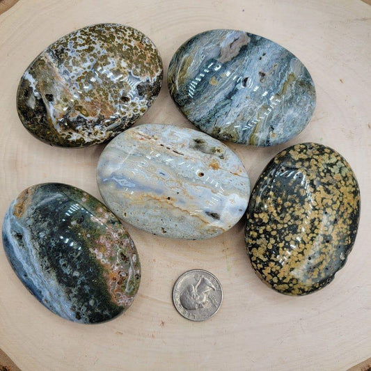 Ocean Jasper Palm Stone
