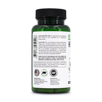 Herbal Liver Detox 60 Caps | Milk Thistle Artichoke Dandelion