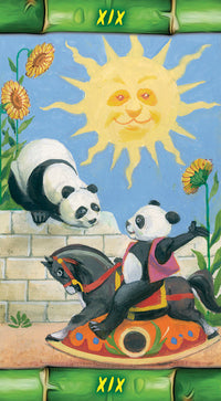 Fun Panda Tarot Deck for Uplifting Insight and Wisdom