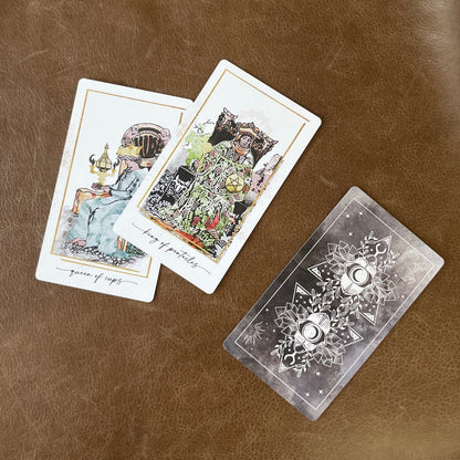 Modern Hue Tarot Deck: Reimagined Rider-Waite Watercolors