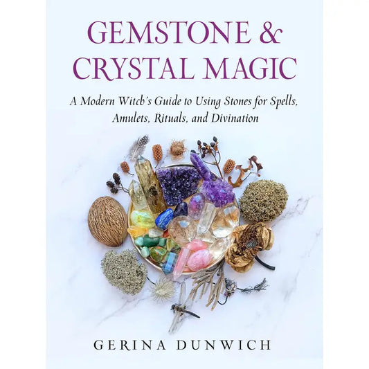 Gemstone and Crystal Magic Book: Modern Witch's Guide