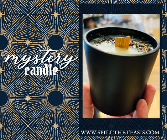 Mystery Scent Black Jar Candle – 9 oz