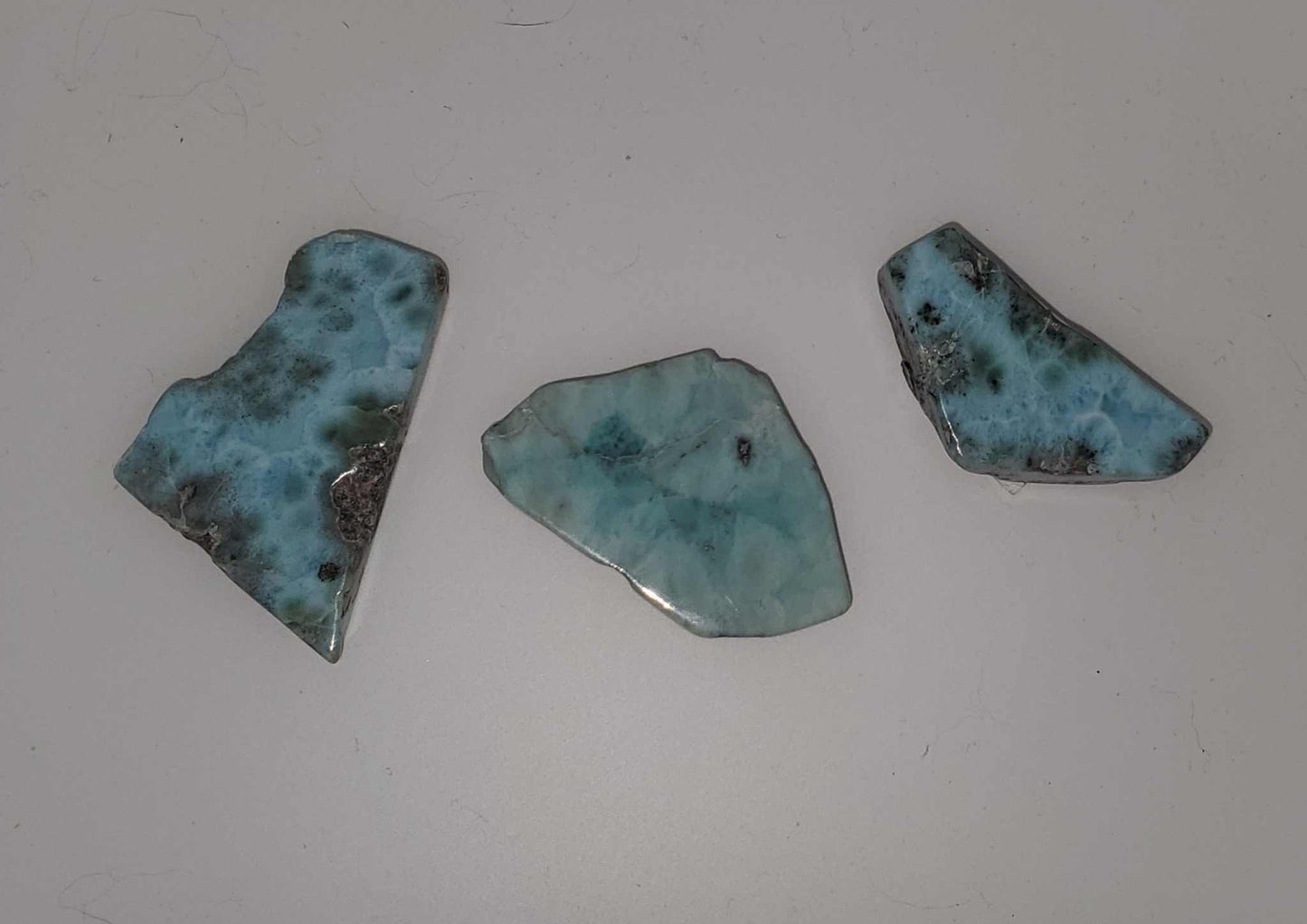 Larimar Natural Polished Cut Piece