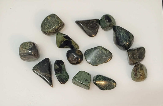 Kambaba Jasper Tumble Stones for Peace and Meditation