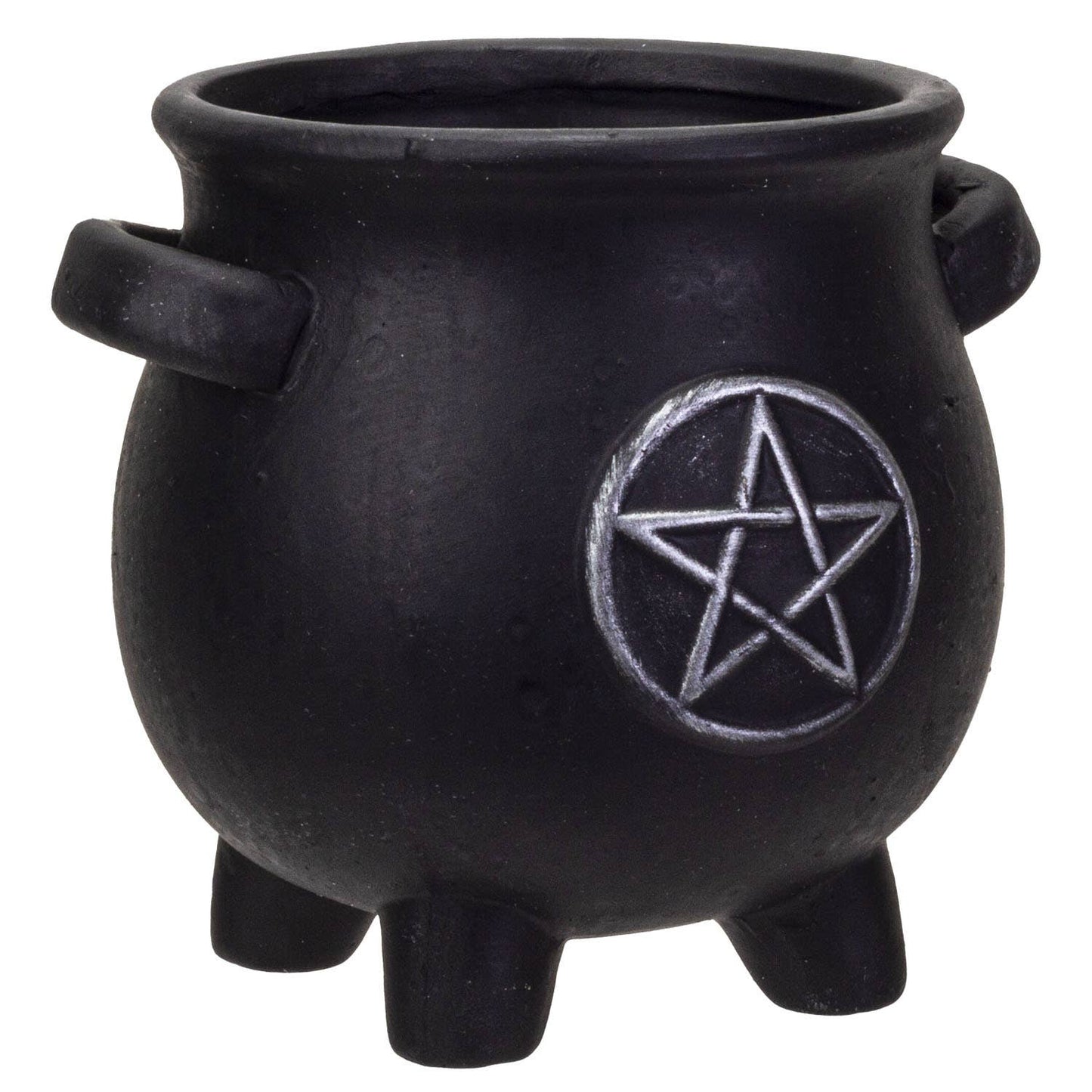 Cauldron Pentacle Planter Pot