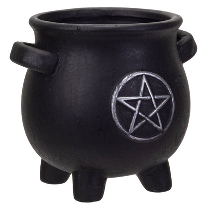 Cauldron Pentacle Planter Pot