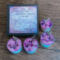 Natural Soy Wax Faerie Dust Tealight Candles With Crystals