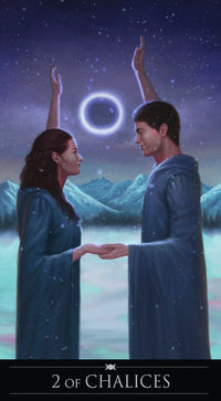 Mystical Silver Witchcraft Tarot Kit For Modern Pagans