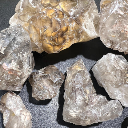 Elestial Alligtor Quartz Crystal Clusters Rough Raw Wholesale