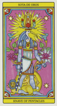Healing Tarot de El Dios de los Tres Mystical Deck