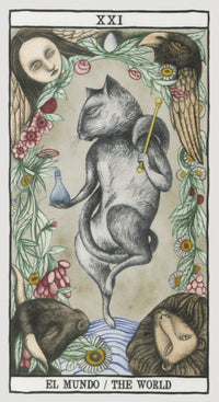 Mystical Tarot Cats Deck By Ana Juan For Divination