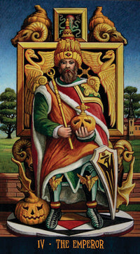 Jack-O-Lantern Tarot Deck for Mystical Halloween Readings