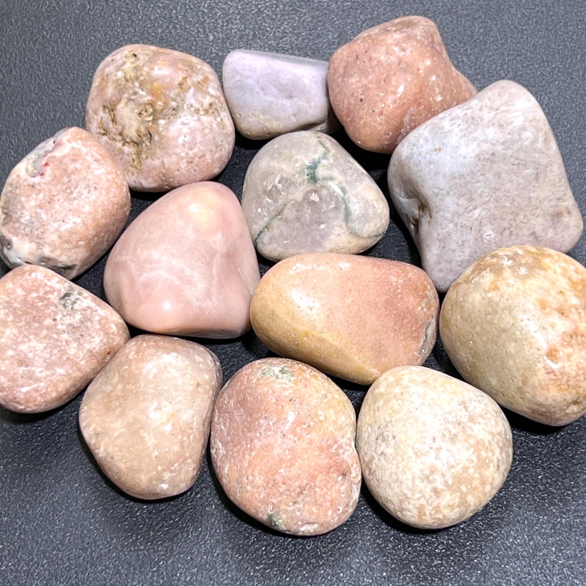 Large Pink Amethyst Crystal Tumbled Stones (By The Piece or Pound) Wholesale