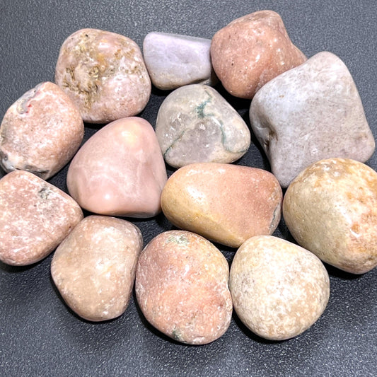 Large Pink Amethyst Crystal Tumbled Stones (By The Piece or Pound) Wholesale