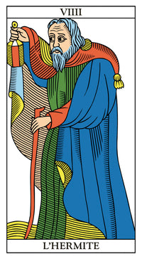 Classic Marseille Tarot Deck for Mystical Readings