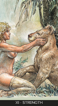 Serpieri Tarot Deck: Sensual, Dynamic Illustrations
