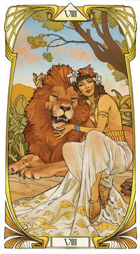 Egyptian Art Nouveau Mystical Tarot Deck Insights