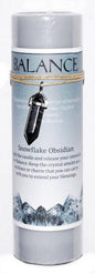 Balance Pillar w/Snowflake Obsi