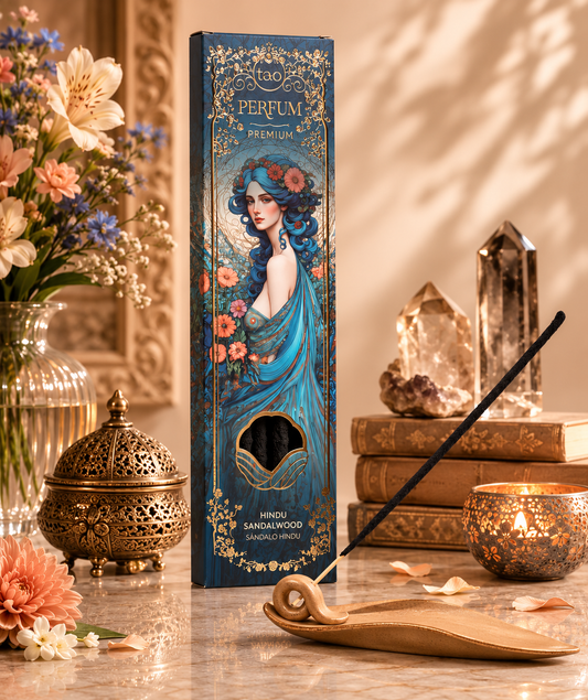 Sandalwood Tao Premium Incense – Handmade 60-Minute Stick