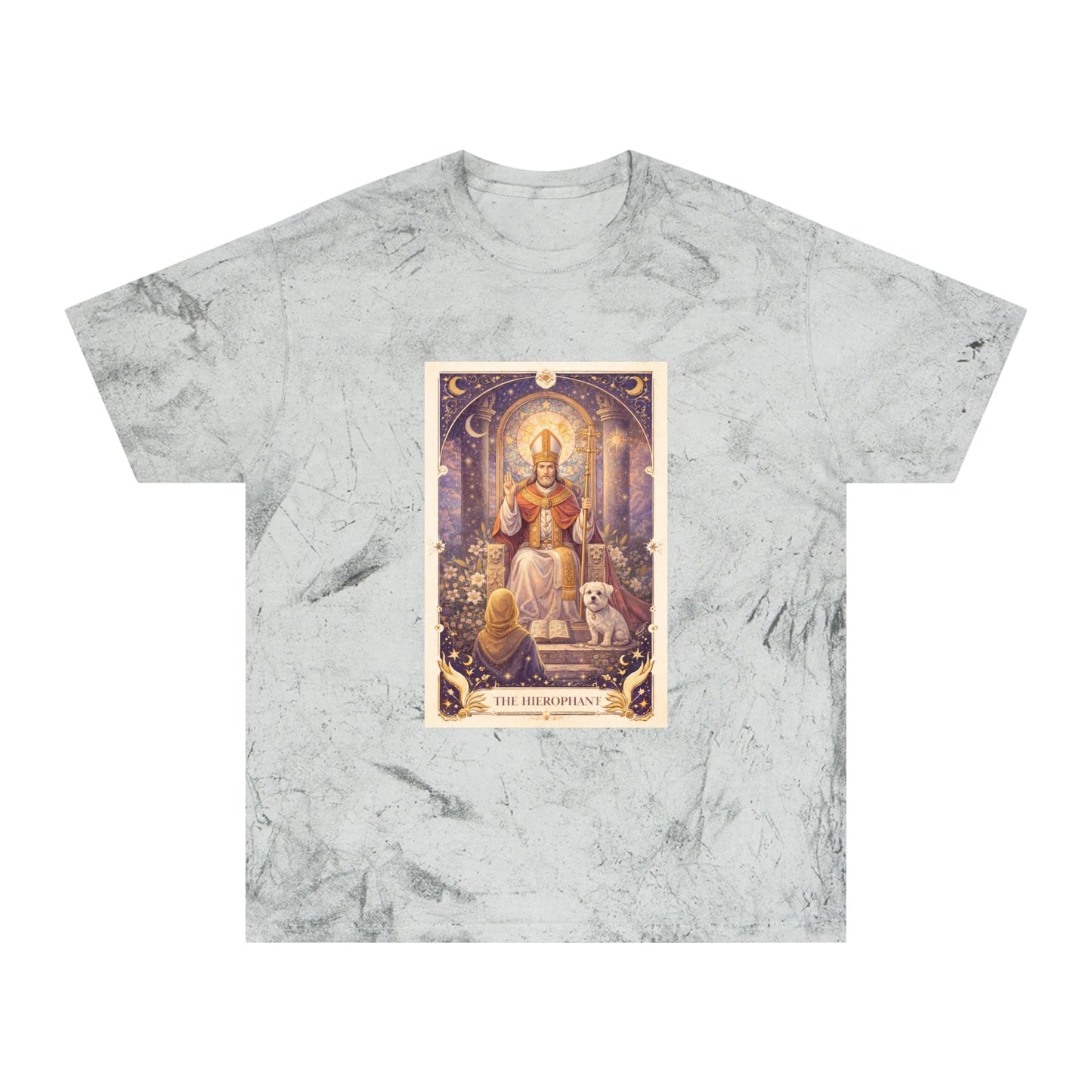 The Hierophant Tarot Color Blast Tee
